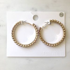 🌈🌟RAINBOW STATEMENT HOOPS BY F21🌈🌟